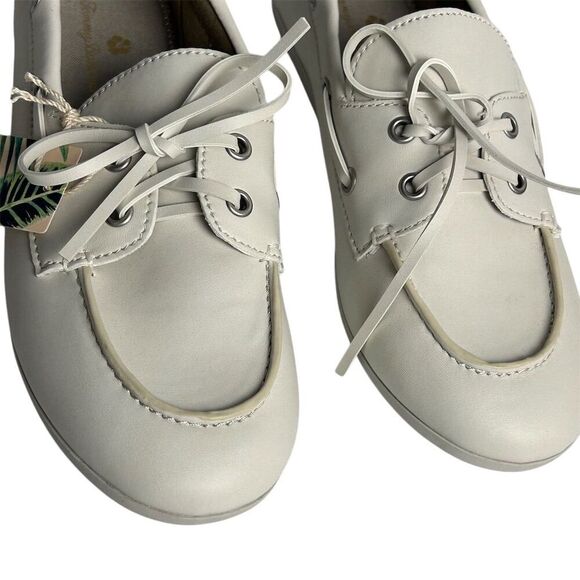 Tommy Bahama Women's Seafarer Boat Shoes White Size 8.5 - Picture 14 of 16